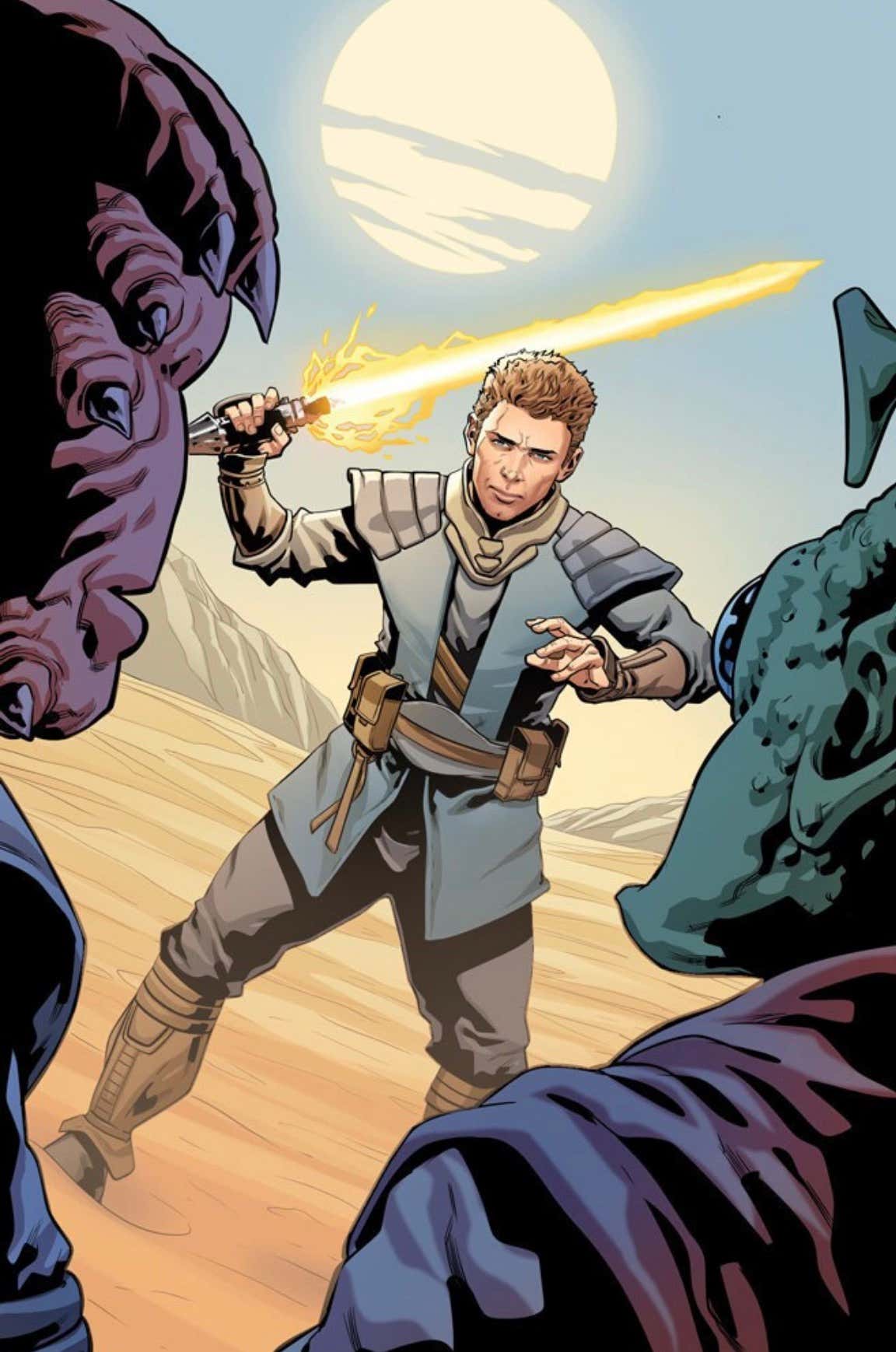 Bild für Artikel mit dem Titel „Marvel's Phantom Menace Comic“ verleiht Anakin einen wilden neuen Look